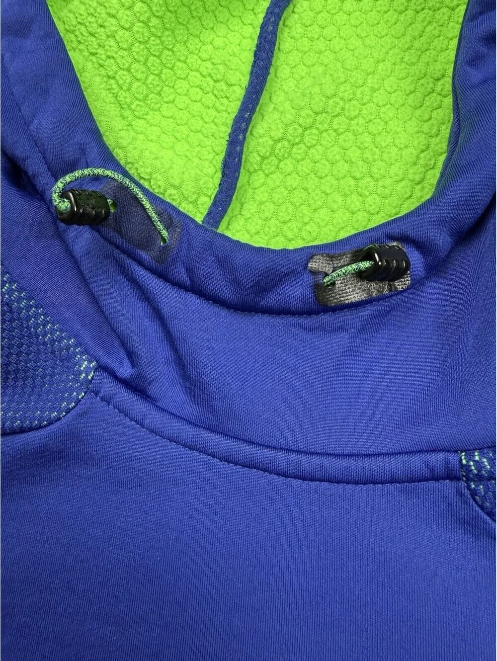Nike Therma-FIT Pullover Hoodie Mens XL Blue Volt Fleece Athletic Swoosh